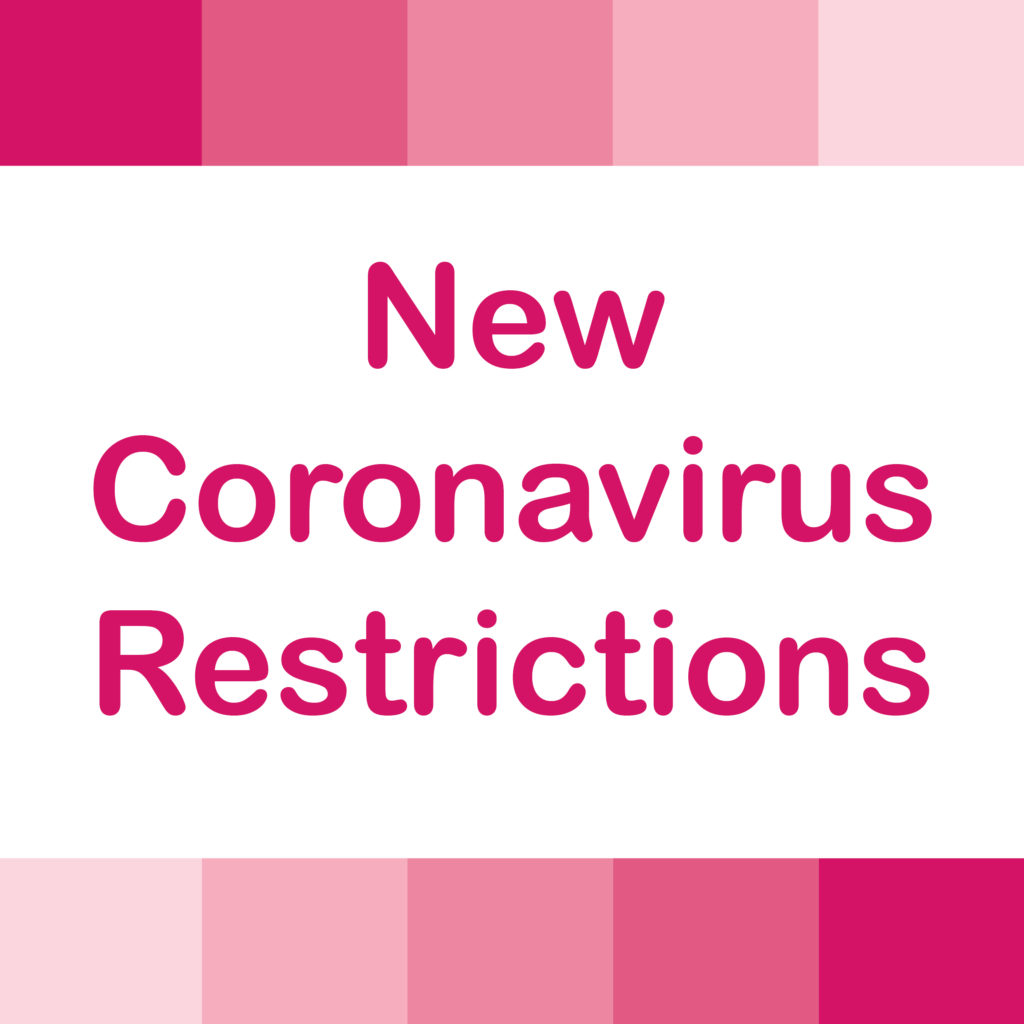 New Coronavirus Restrictions